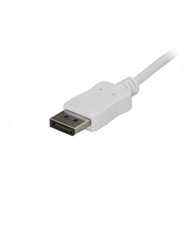 StarTech.com CDP2DPMM6W adapter kablowy 1,8 m USB Type-C DisplayPort Biały