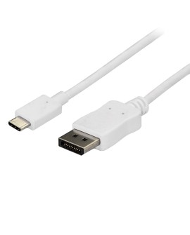 StarTech.com CDP2DPMM6W adapter kablowy 1,8 m USB Type-C DisplayPort Biały