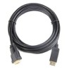 Kabel GEMBIRD CC-DPM-DVIM-6 (DisplayPort M - DVI-D M 1,8m kolor czarny)