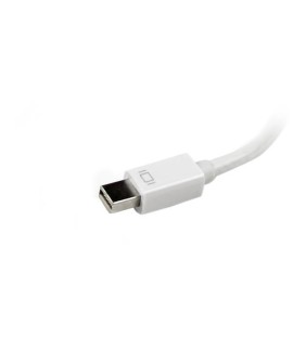 StarTech.com MDP2VGDVHDW adapter kablowy 0,15 m Mini DisplayPort DVI-D + VGA (D-Sub) + HDMI Biały