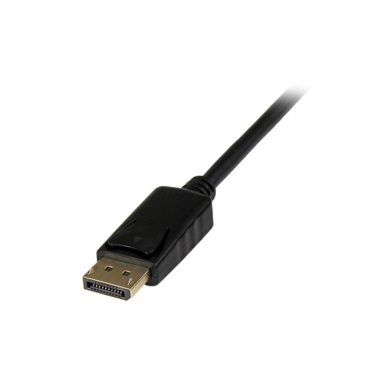 StarTech.com DP2DVIMM6BS adapter kablowy 1,8 m DisplayPort DVI-D Czarny