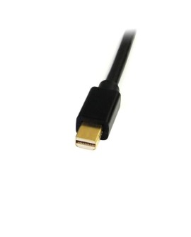 StarTech.com MDP2DVIMM6 adapter kablowy 1,8 m Mini DisplayPort DVI-D Czarny