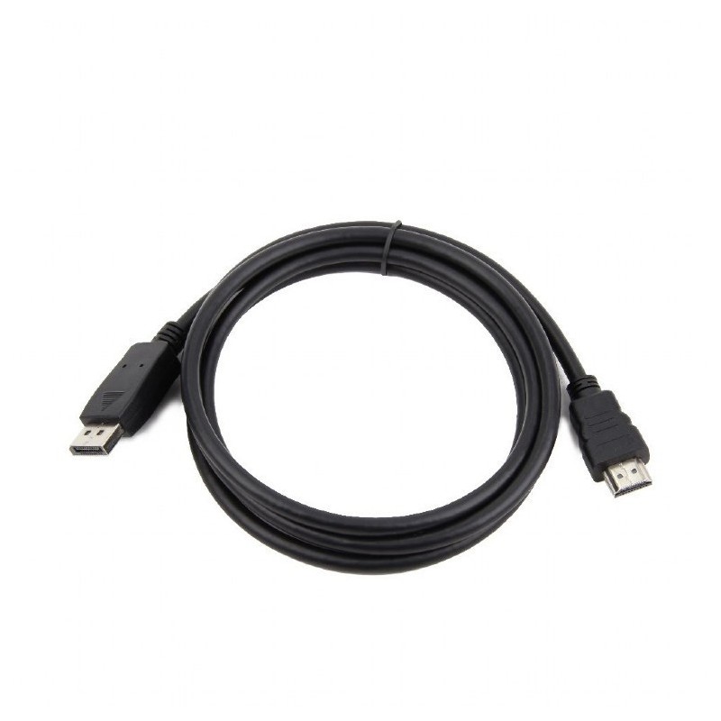 Gembird CC-DP-HDMI-10M adapter kablowy HDMI Typu A (Standard) DisplayPort Czarny