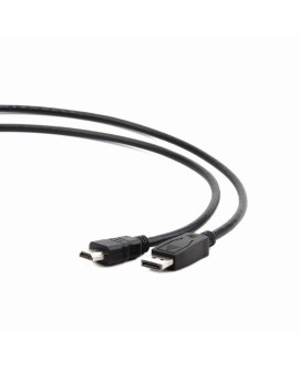 Gembird CC-DP-HDMI-10M adapter kablowy HDMI Typu A (Standard) DisplayPort Czarny