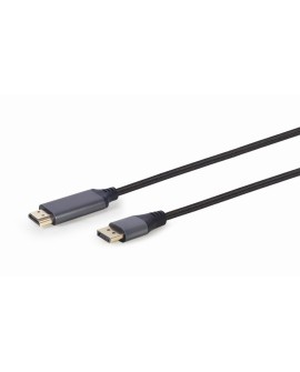GEMBIRD KABEL DISPLAYPORT M - HDMI M/M 4K, 1.8M