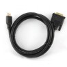 Kabel GEMBIRD CC-HDMI-DVI-6 (HDMI M - DVI-D M 1,8m kolor czarny)