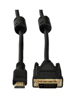 Kabel Akyga AK-AV AK-AV-11 (DVI-D M - HDMI M 1,8m kolor czarny)