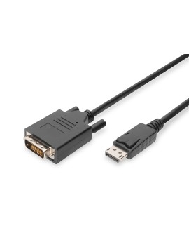Kabel Assmann AK-340301-020-S (DisplayPort M - DVI-D M 2m kolor czarny)