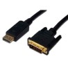 Kabel Assmann AK-340301-020-S (DisplayPort M - DVI-D M 2m kolor czarny)