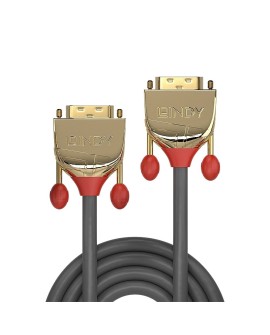 Lindy 36202 kabel DVI 2 m DVI-D Szary