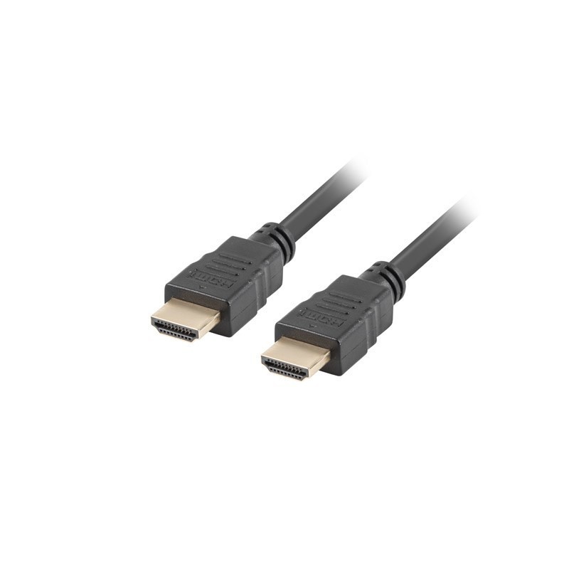 Kabel Lanberg CCS CA-HDMI-11CC-0018-BK (HDMI M - HDMI M 1,8m kolor czarny)