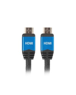 Kabel Lanberg Premium CA-HDMI-20CU-0018-BL (HDMI M - HDMI M 1,8m kolor czarny)