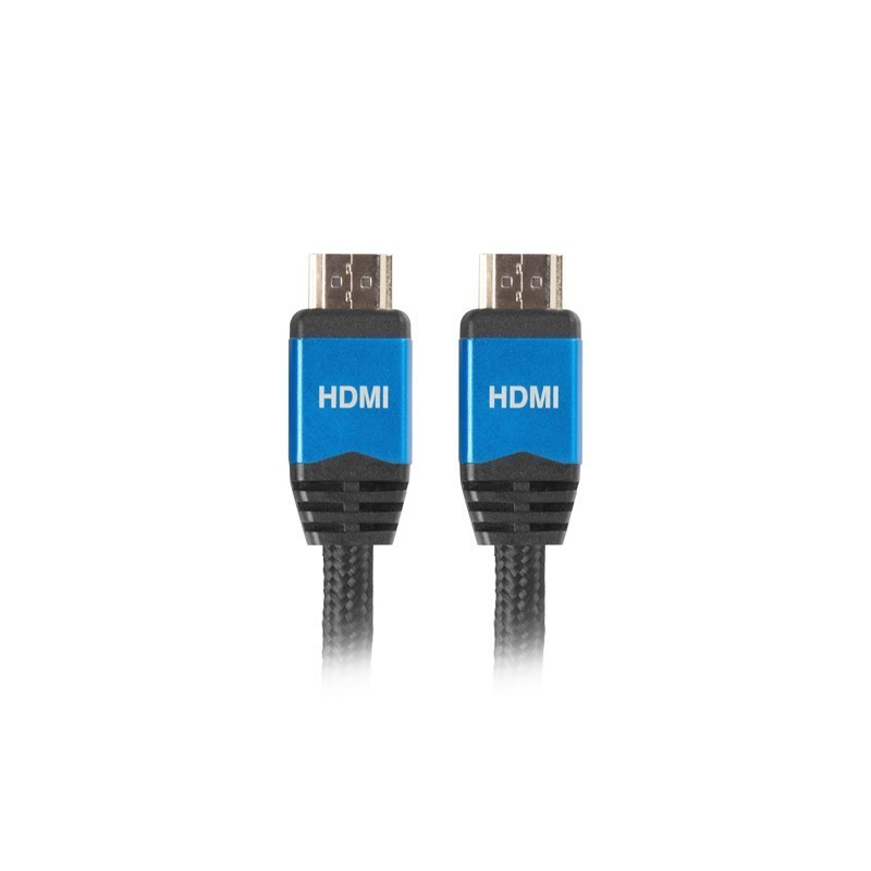 Kabel Lanberg Premium CA-HDMI-20CU-0018-BL (HDMI M - HDMI M 1,8m kolor czarny)