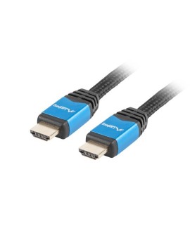 Kabel Lanberg Premium CA-HDMI-20CU-0018-BL (HDMI M - HDMI M 1,8m kolor czarny)