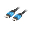 Kabel Lanberg Premium CA-HDMI-20CU-0018-BL (HDMI M - HDMI M 1,8m kolor czarny)