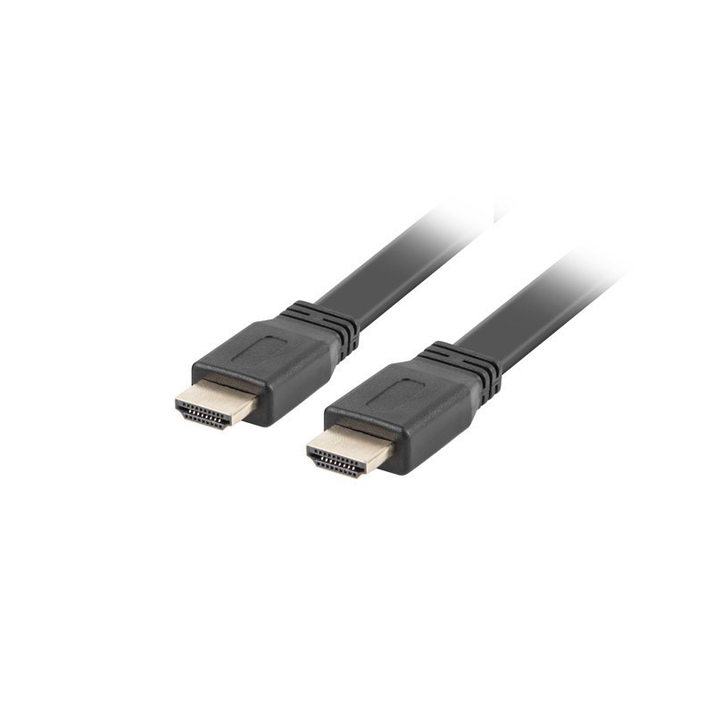 Kabel Lanberg CA-HDMI-21CU-0050-BK (HDMI M - HDMI M 5m kolor czarny)