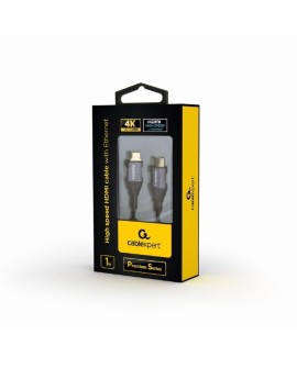 Kabel GEMBIRD Seria Premium CCBP-HDMI-1M (HDMI M - HDMI M 1m kolor czarny)