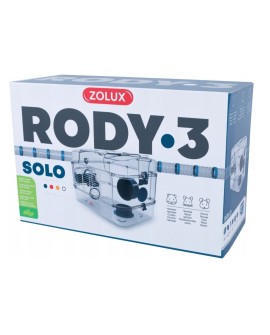 ZOLUX Rody3 Solo - klatka dla małych gryzoni - niebieski