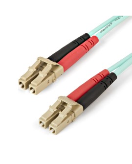 StarTech.com 450FBLCLC5 kabel InfiniBand / światłowodowy 5 m LC Kolor Aqua