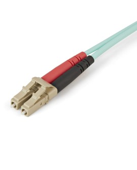 StarTech.com 450FBLCLC5 kabel InfiniBand / światłowodowy 5 m LC Kolor Aqua