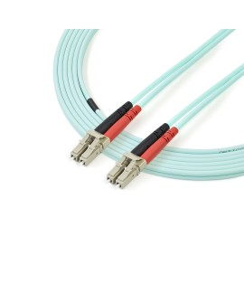 StarTech.com 450FBLCLC3 kabel InfiniBand / światłowodowy 3 m LC Kolor Aqua