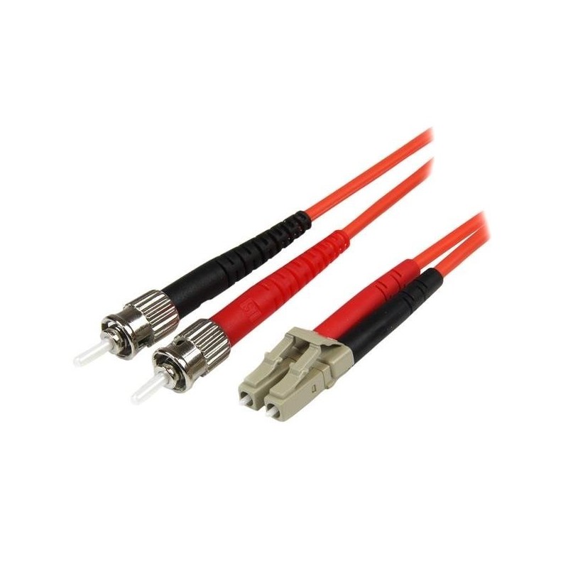 StarTech.com 50FIBLCST5 kabel InfiniBand / światłowodowy 5 m LC ST Czerwony