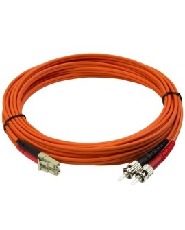 StarTech.com 50FIBLCST5 kabel InfiniBand / światłowodowy 5 m LC ST Czerwony
