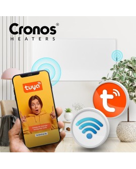 Promiennik podczerwieni Cronos Synthelith PRO CRP-500TWP 500W szary z WiFi i pilotem