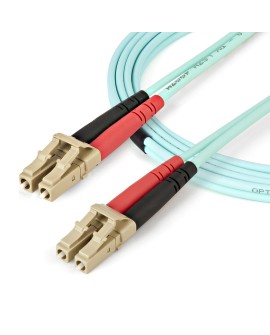 StarTech.com 450FBLCLC2 kabel InfiniBand / światłowodowy 2 m LC Kolor Aqua