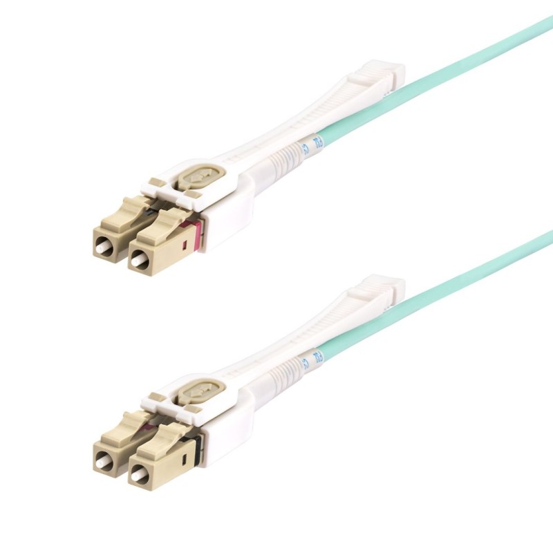 StarTech.com 450FBLCLC5PP kabel InfiniBand / światłowodowy 5 m LC LOMM Kolor Aqua