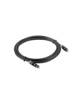 Kabel Lanberg CA-TOSL-10CC-0010-BK (Toslink M - Toslink M 1m kolor czarny)