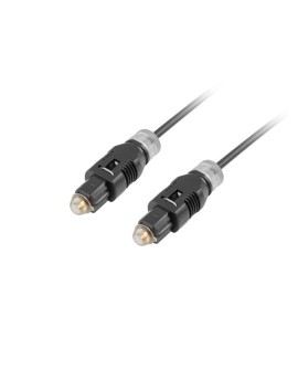 Kabel Lanberg CA-TOSL-10CC-0010-BK (Toslink M - Toslink M 1m kolor czarny)