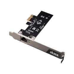 Karta sieciowa Akasa PCIe,...