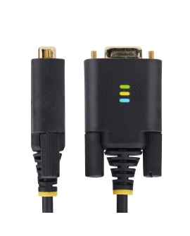 StarTech.com 2P6FFC-USB-SERIAL zmieniacz płci / kabli USB-A 2 x DB-9 RS-232 Czarny, Szary