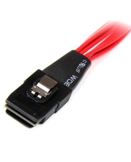 StarTech.com SAS808782P50 kabel SAS 0,5 m Czarny, Czerwony