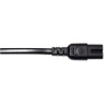 Manhattan 339100 kabel zasilające Czarny 1,8 m CEE7/16 C7 panel