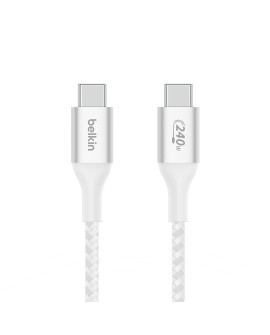 Kabel Belkin BoostCharge USB-C to USB-C Cable 240W 1m oplot White