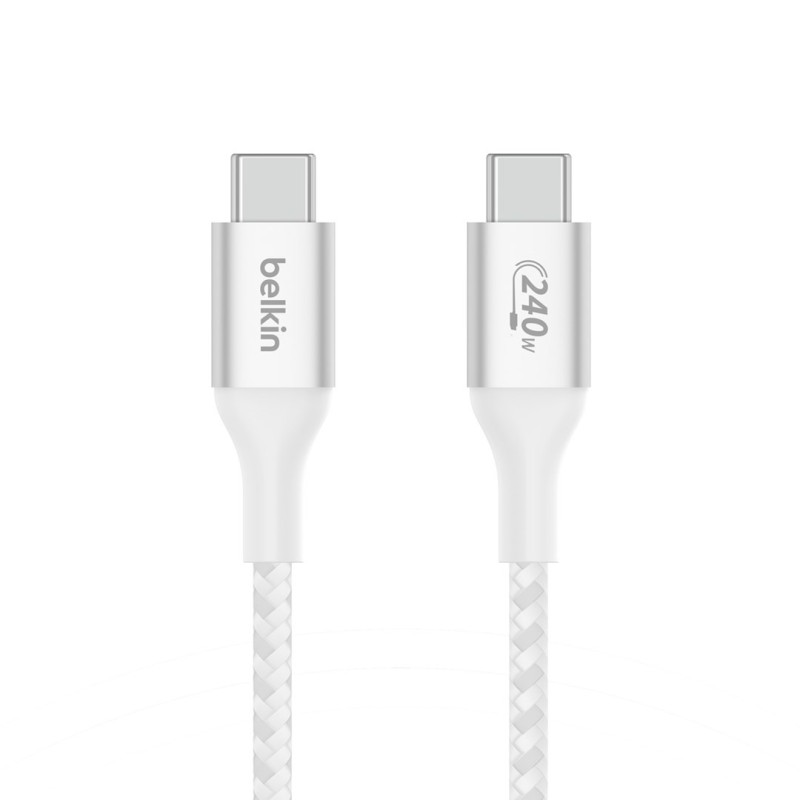 Kabel Belkin BoostCharge USB-C to USB-C Cable 240W 1m oplot White