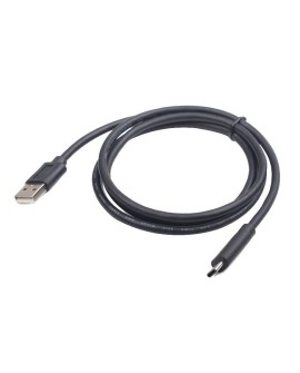 Kabel GEMBIRD CCP-USB2-AMCM-6 (USB 2.0 M - USB typu C M 1,8m kolor czarny)