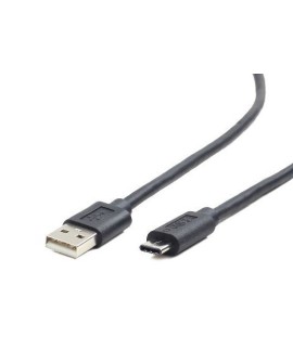 Kabel GEMBIRD CCP-USB2-AMCM-6 (USB 2.0 M - USB typu C M 1,8m kolor czarny)