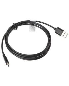Kabel Lanberg CA-USBO-10CC-0018-BK (USB 2.0 typu A M - USB typu C M 1,8m kolor czarny)