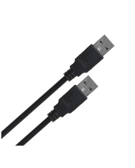 LANBERG KABEL USB-A 2.0 M/M 1M CZARNY CA-USBA-20CU-0010-BK