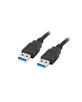 LANBERG KABEL USB-A 3.0 M/M 1.8M CZARNY CA-USBA-30CU-0018-BK