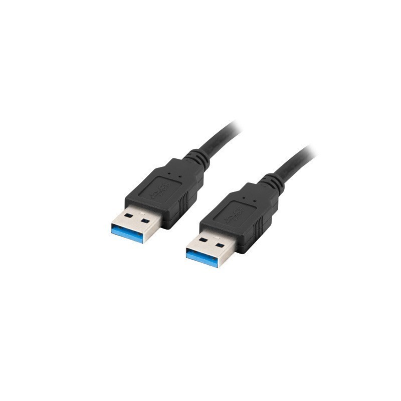 LANBERG KABEL USB-A 3.0 M/M 1.8M CZARNY CA-USBA-30CU-0018-BK