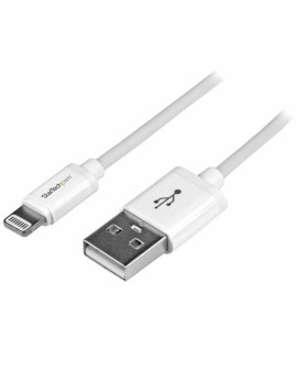 StarTech.com USBLT1MW kabel Lightning 1 m Biały