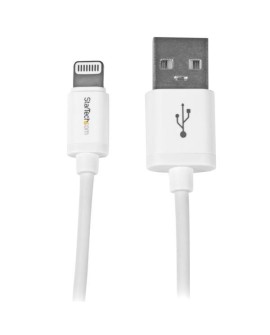 StarTech.com USBLT1MW kabel Lightning 1 m Biały