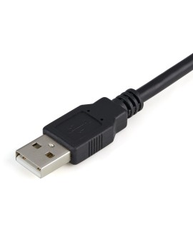 StarTech.com ICUSB2321F zmieniacz płci / kabli DB-9 USB 2.0 A Czarny