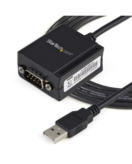 StarTech.com ICUSB2321F zmieniacz płci / kabli DB-9 USB 2.0 A Czarny