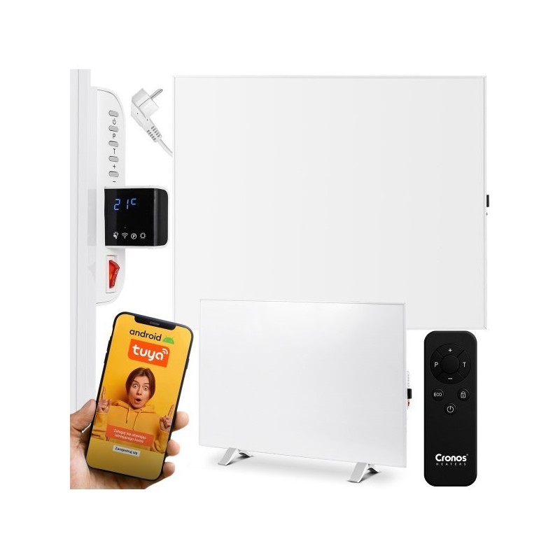 Promiennik podczerwieni Cronos CRP-1200TWP 1200W biały (WYPRZEDAŻ)
