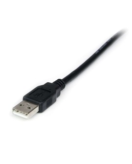 StarTech.com ICUSB232FTN kabel równoległy Czarny 1,7 m USB Typu-A DB-9
